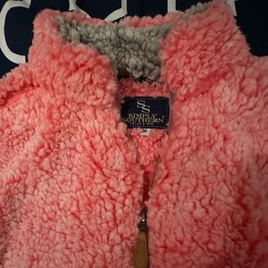 Women’s Sherpa 1/4 zip size M pink